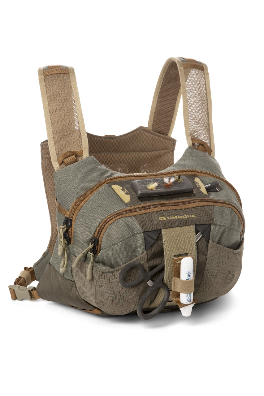 Umpqua ZS2 OVERLOOK 500 CHEST PACK – Big T Fly Fishing