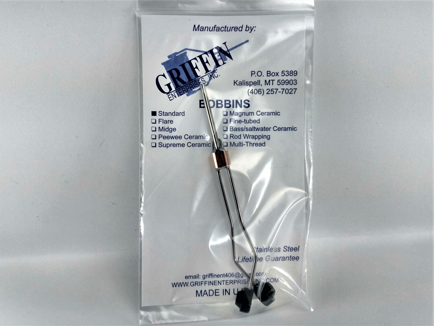 Griffin Standard Bobbin - Big T Fly Fishing