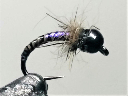 Fly Tying Video Tutorial - Big T's Blue Ice Midge - Big T Fly Fishing