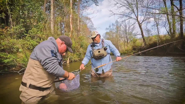Soque River fishing with country music star Chad Brock and the Wild Bearings Crew