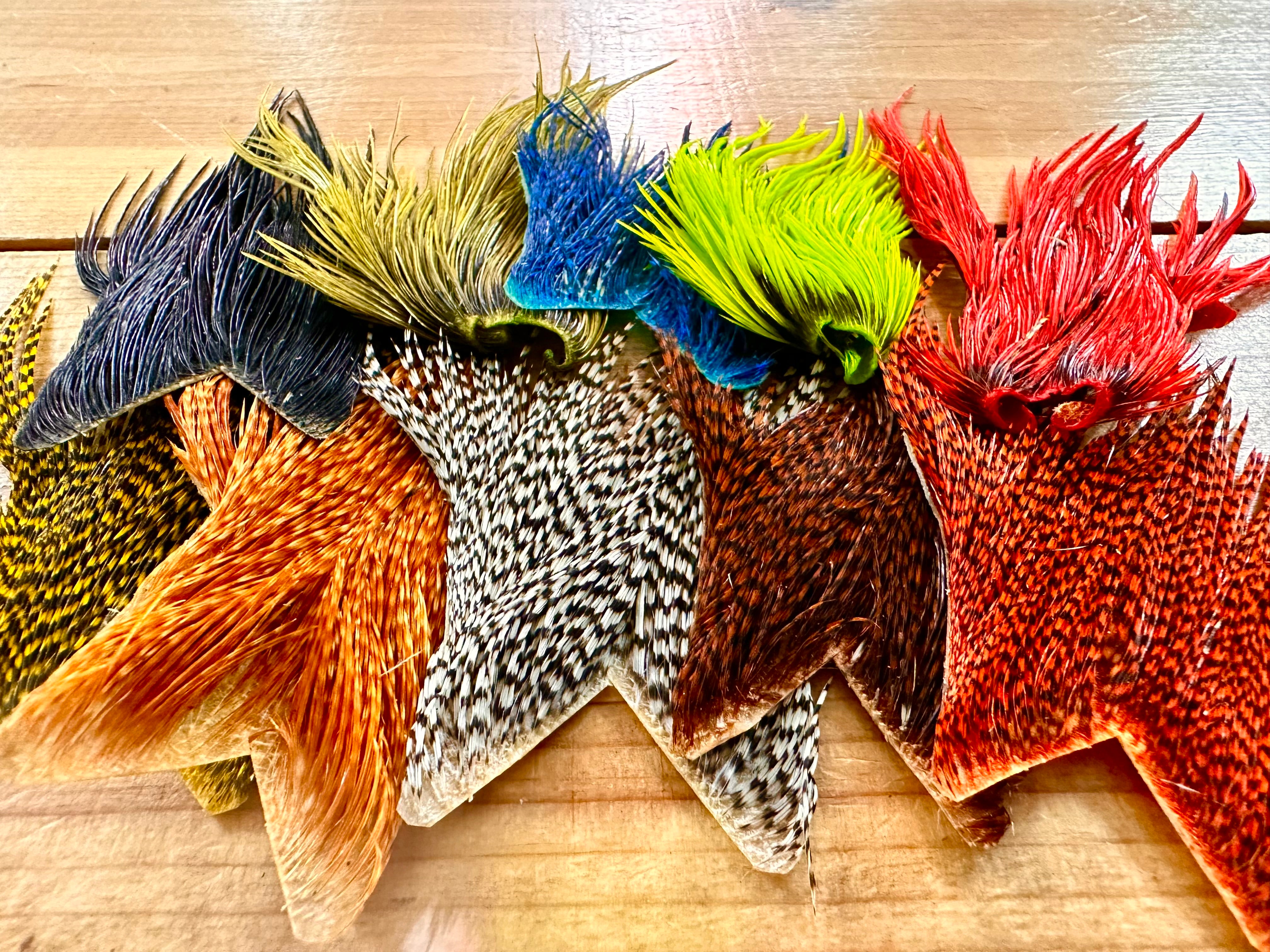 Genetic Dry Fly Hackle 10 pack