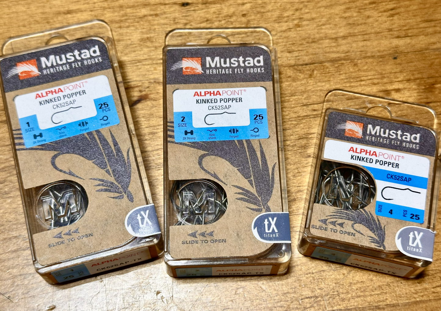 Mustad TX Popper Hooks