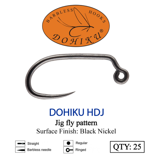 Dohiku HDJ Barbless Jig - Big T Fly Fishing