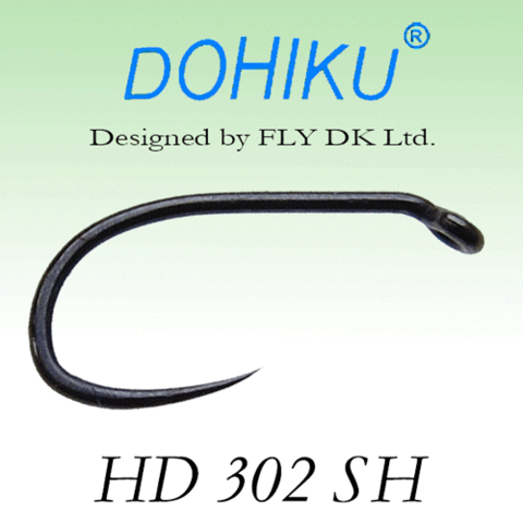 Dohiku 302 Nymph/Wet Fly Hook - Big T Fly Fishing