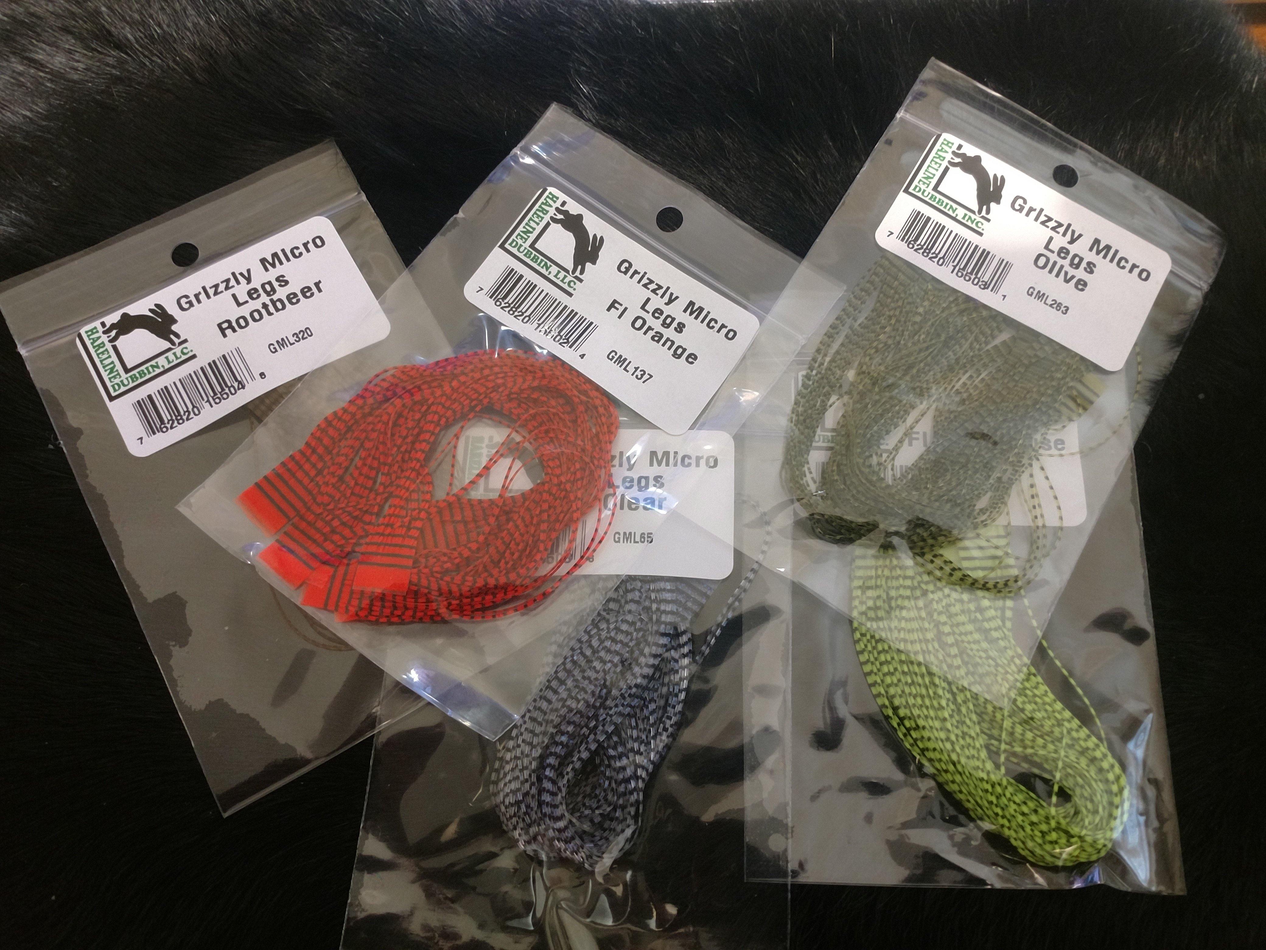 Grizzly Micro Legs - Big T Fly Fishing