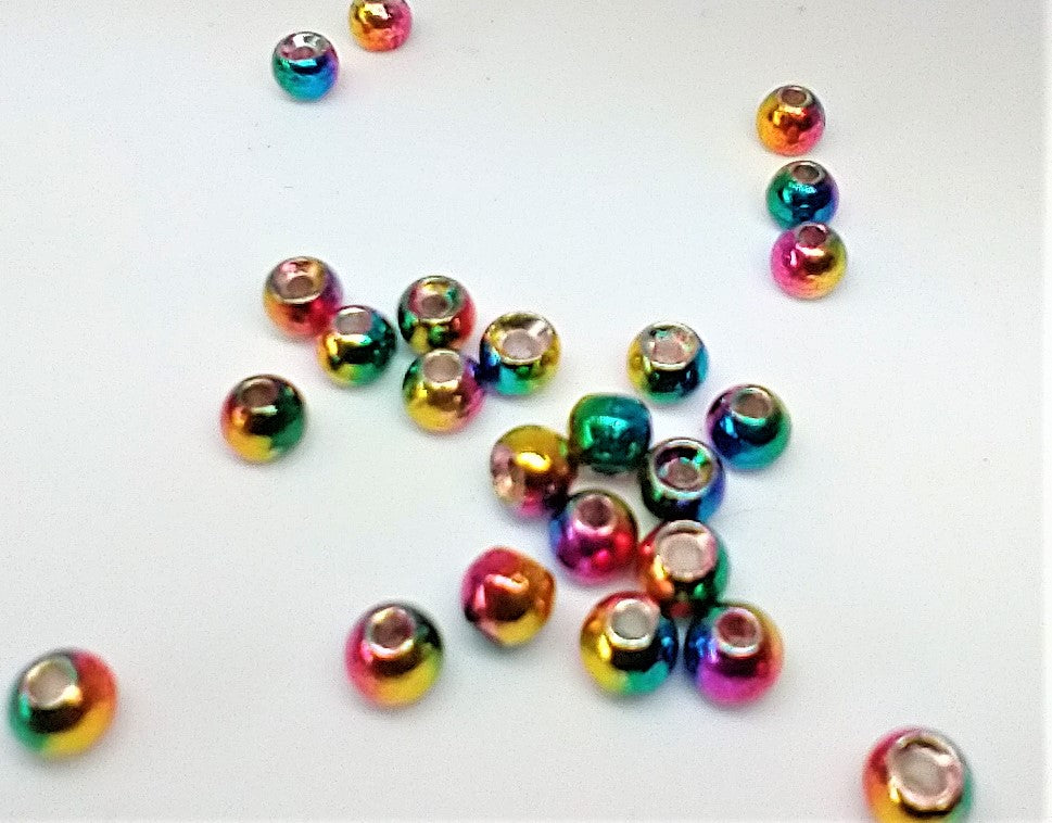 Tungsten Ball Beads - Countersunk 25 pack