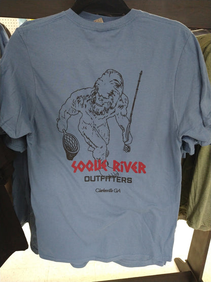 SRO Gildan Softstyle T-Shirt Sasquatch Fishing