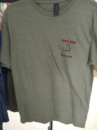 SRO Gildan Softstyle T-Shirt Sasquatch Fishing