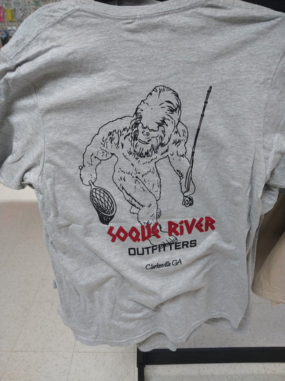 SRO Gildan Softstyle T-Shirt Sasquatch Fishing