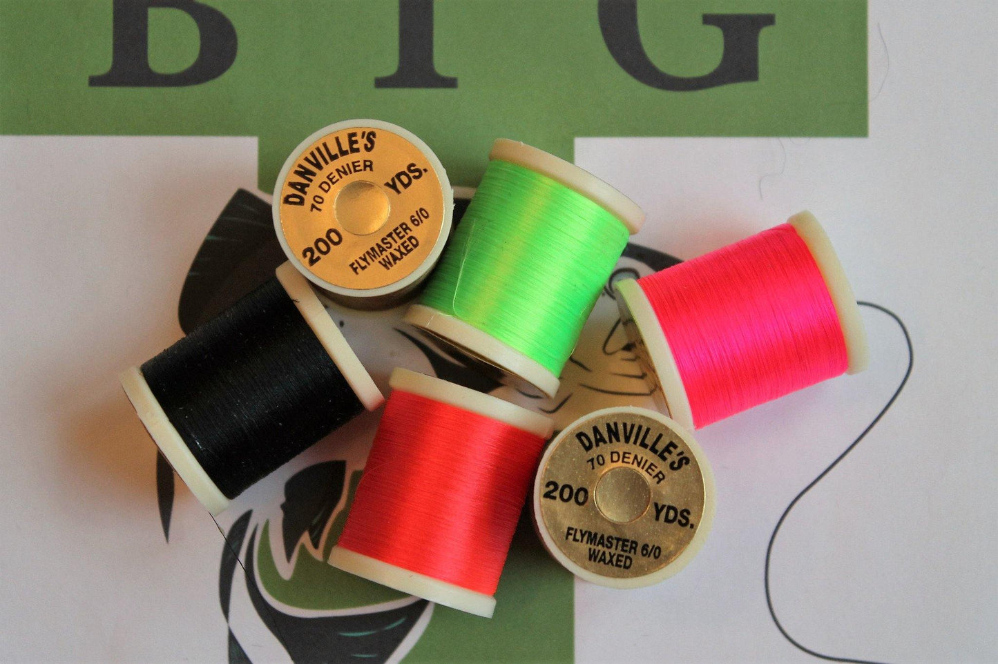 Danville Flymaster Thread 200 yds - Big T Fly Fishing