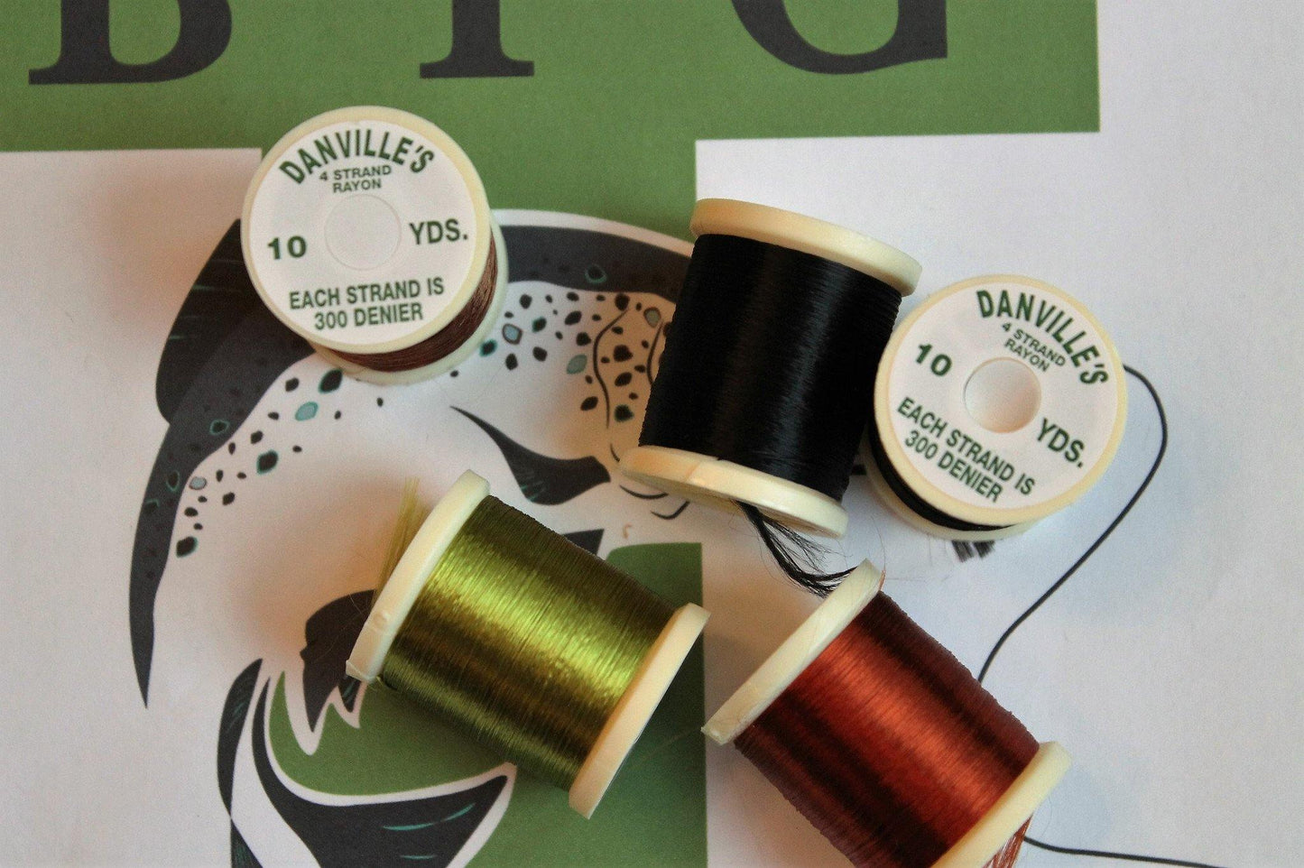 Danville 4 Strand Rayon Floss - Big T Fly Fishing