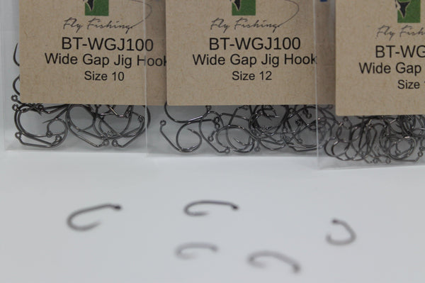 Barbless Wide Gap Jig Hook 25 Pack