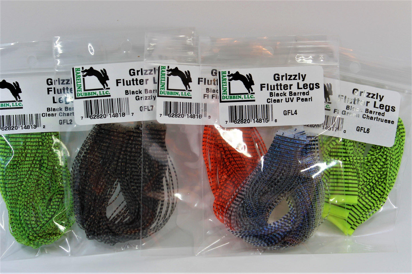 Grizzly Flutter Legs - Big T Fly Fishing