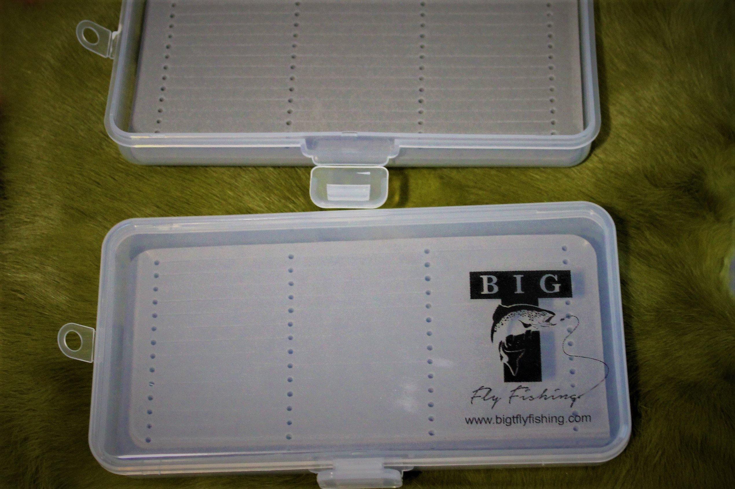 Clear Box with Slotted Foam - Big T Fly Fishing