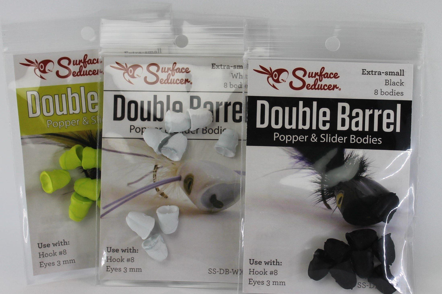 Double Barrel Popper Bodies - Big T Fly Fishing