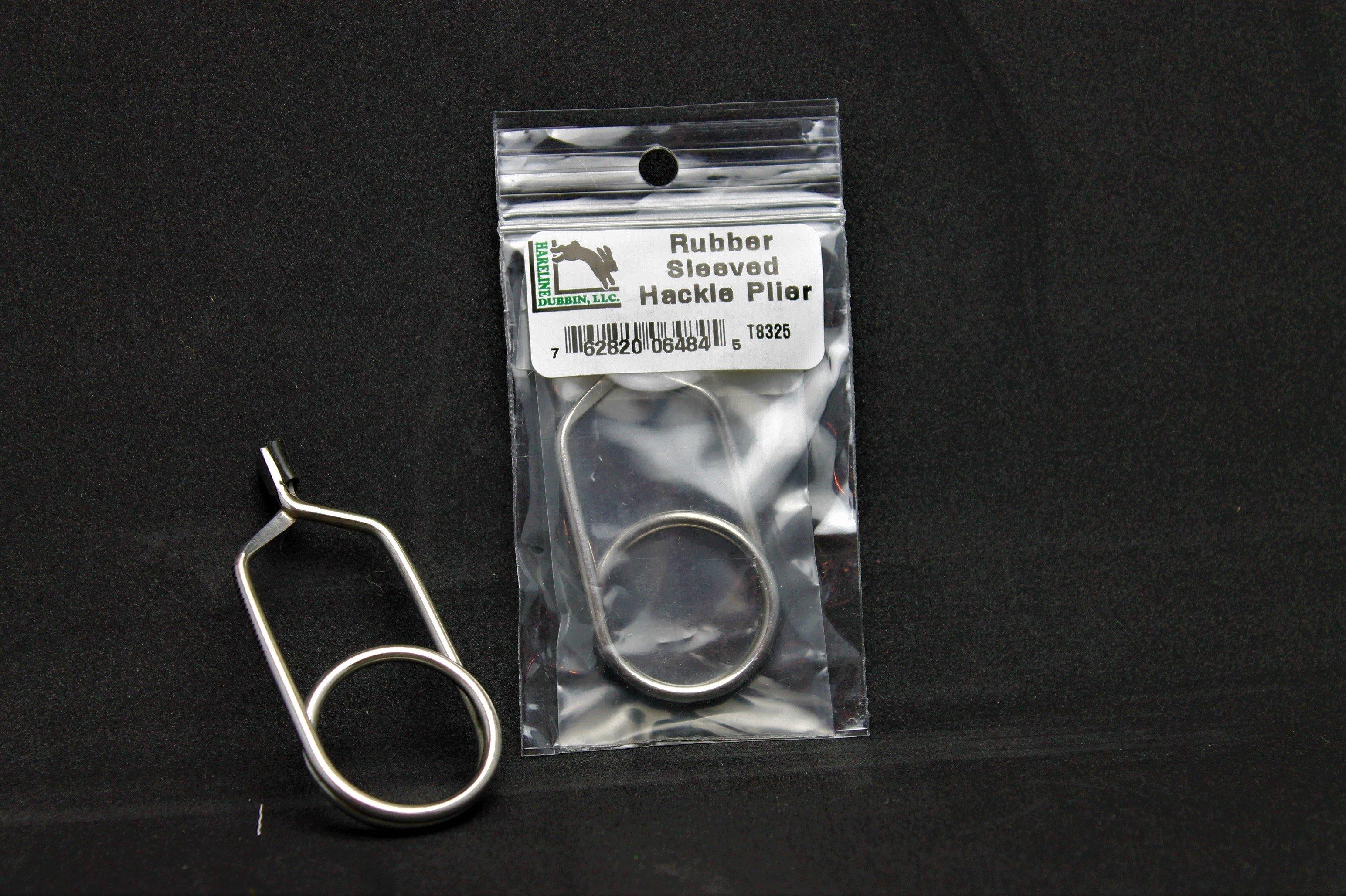 Hackle Pliers with Rubber Sleeve - Big T Fly Fishing