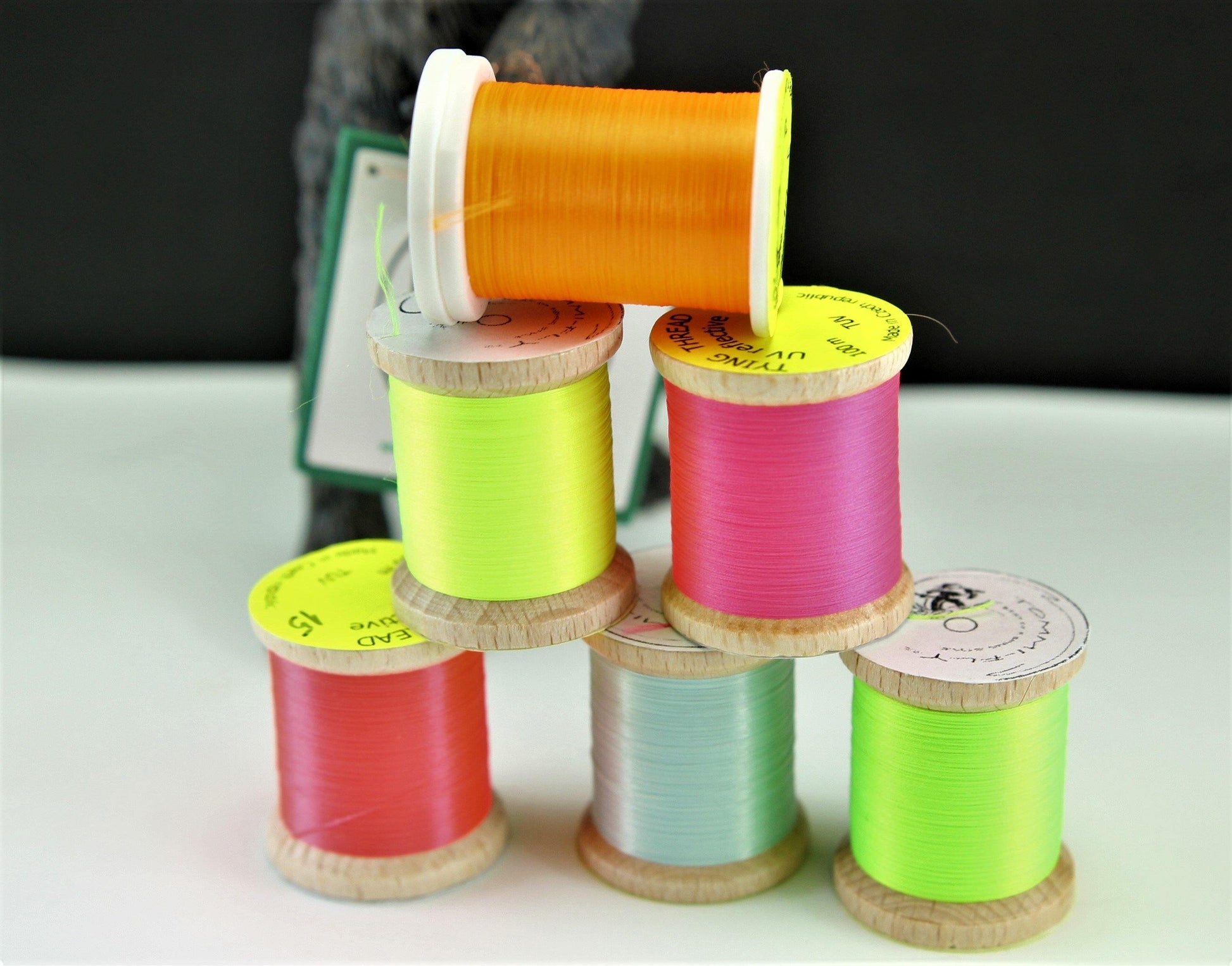 Ian Siman Czech UV Reflective Thread - Big T Fly Fishing