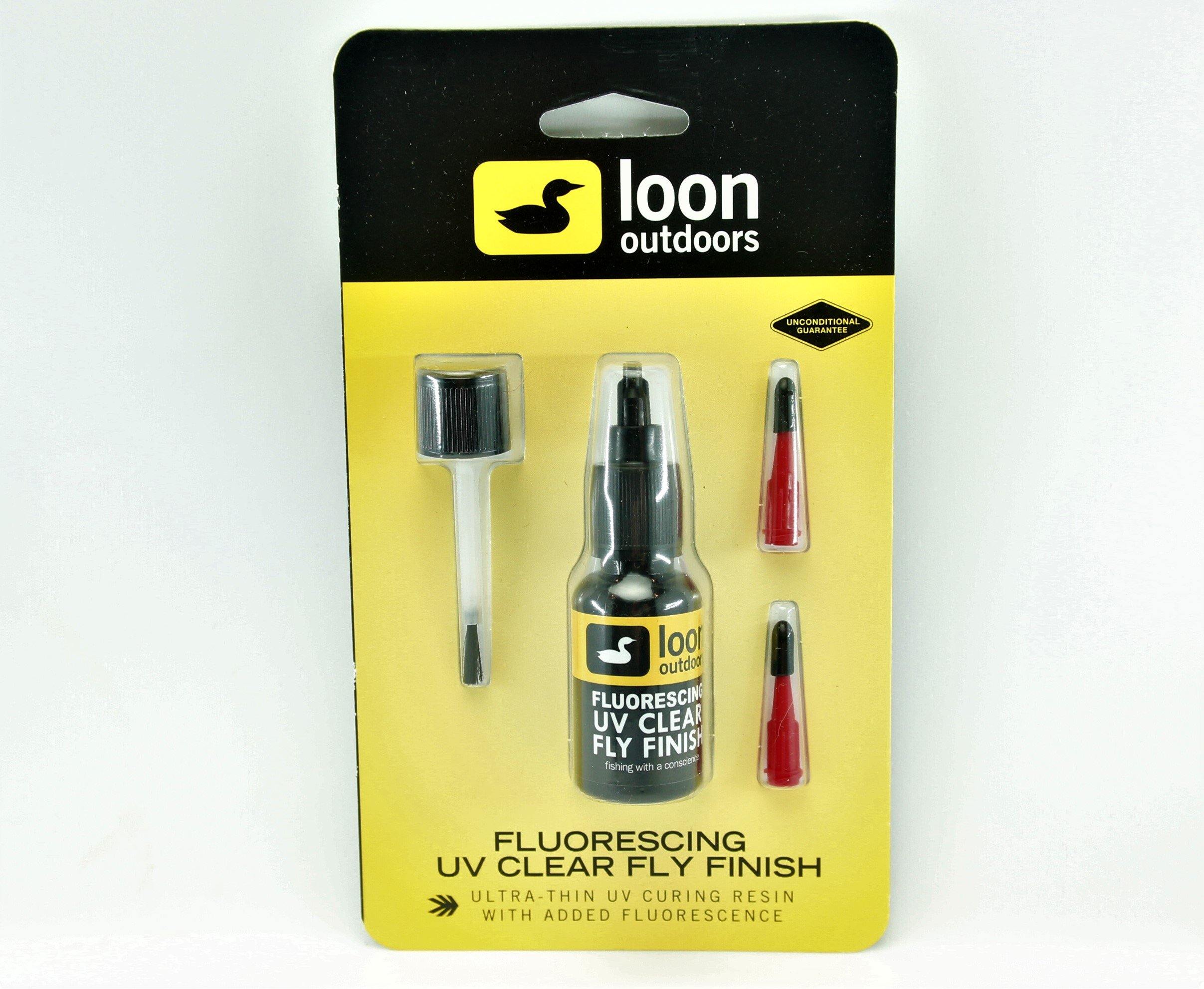 Loon Fluorescing UV Clear Fly Finish - Big T Fly Fishing