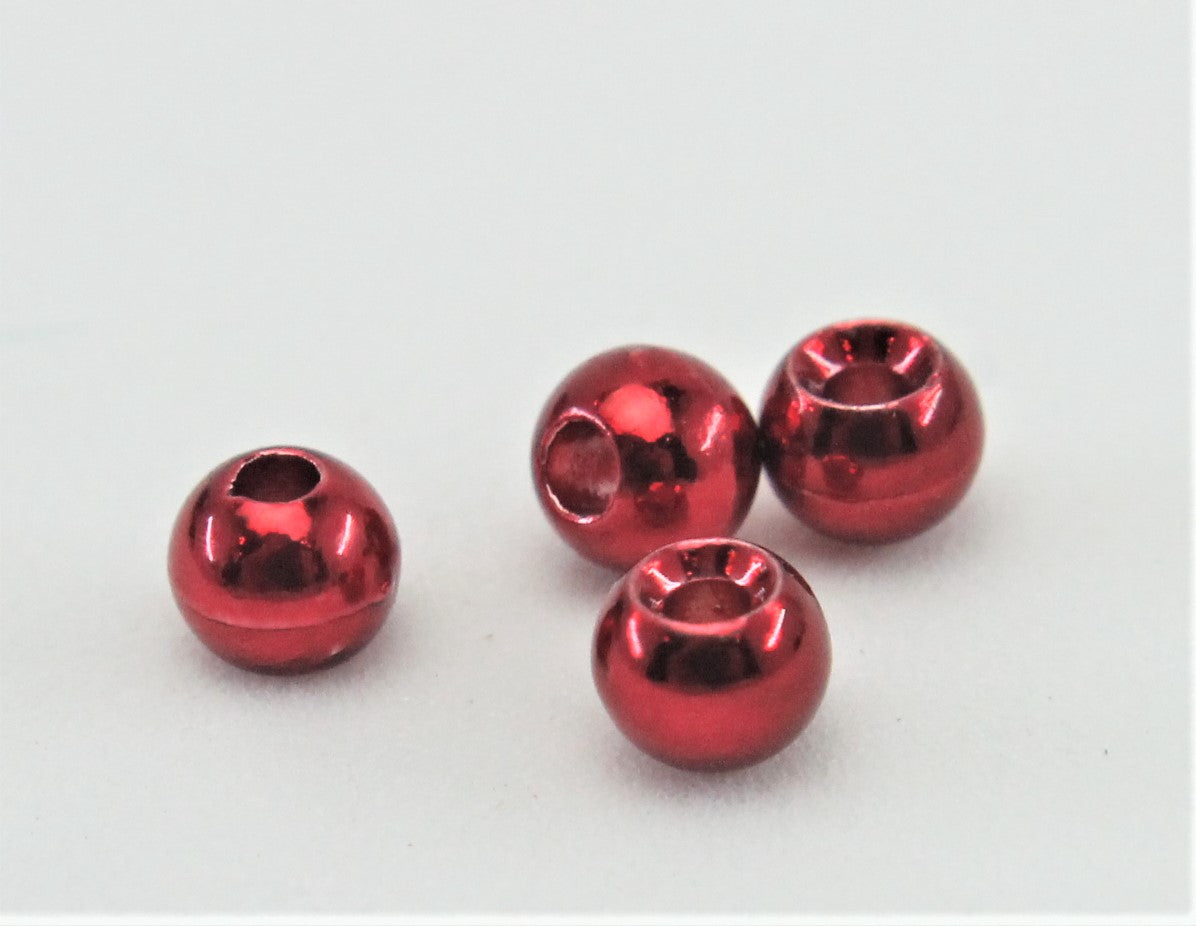 Tungsten Ball Beads - Countersunk 25 pack