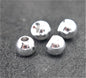 Tungsten Ball Beads - Countersunk 25 pack