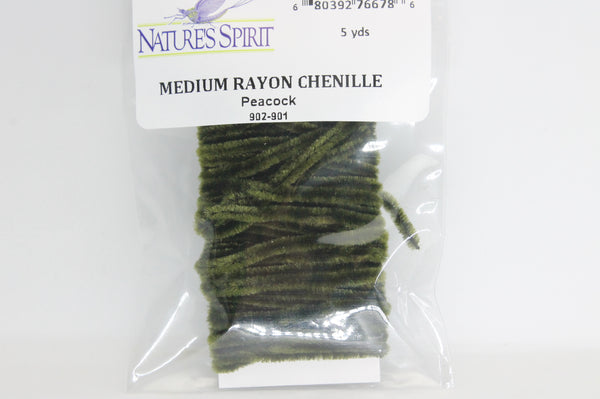 Variegated Chenille and Solid Color Chenille
