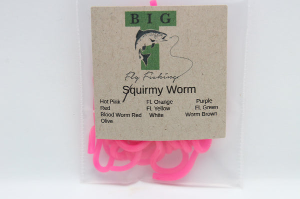 Big T Squirmy Worm Material