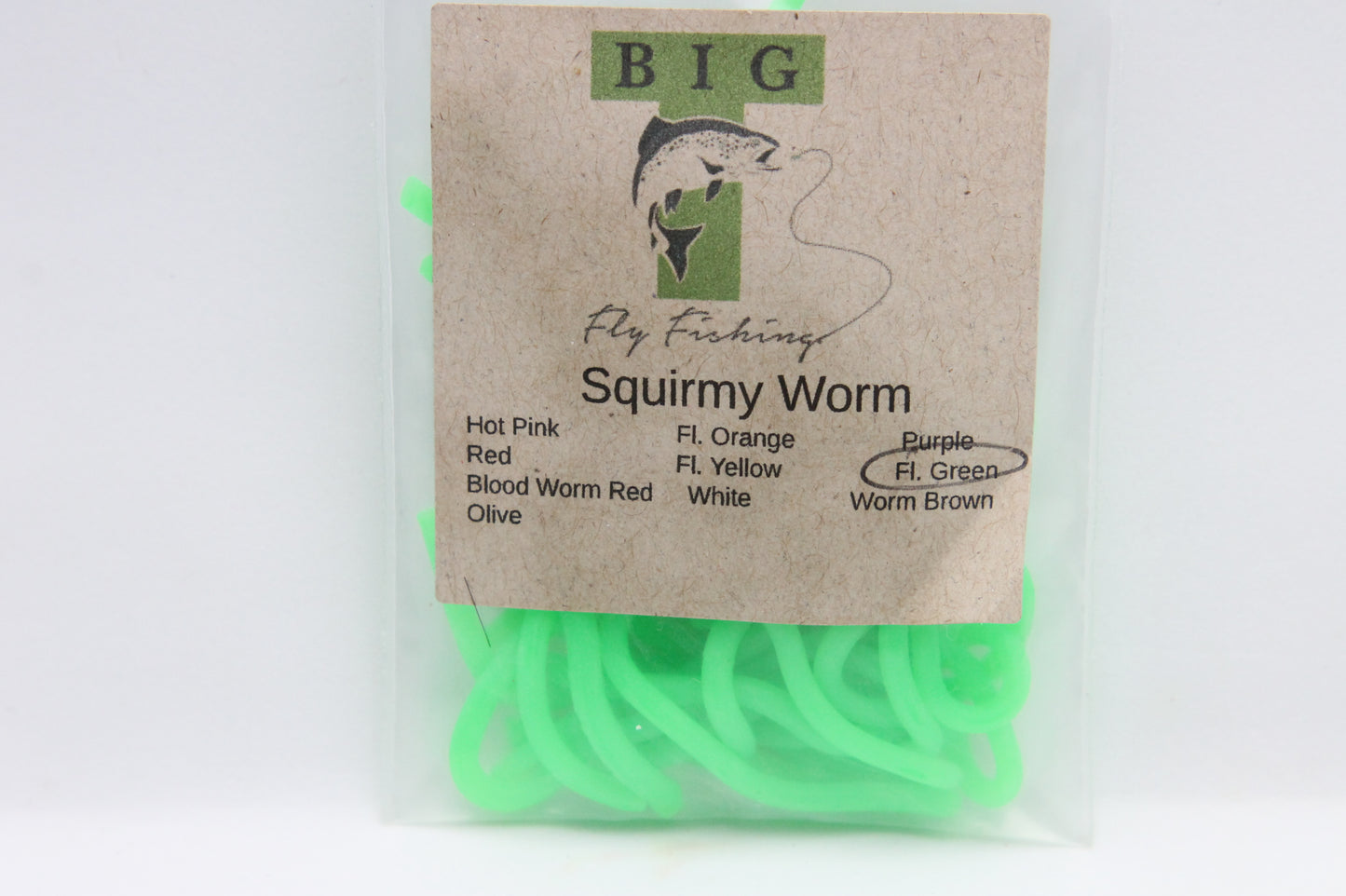 Big T Squirmy Worm Material