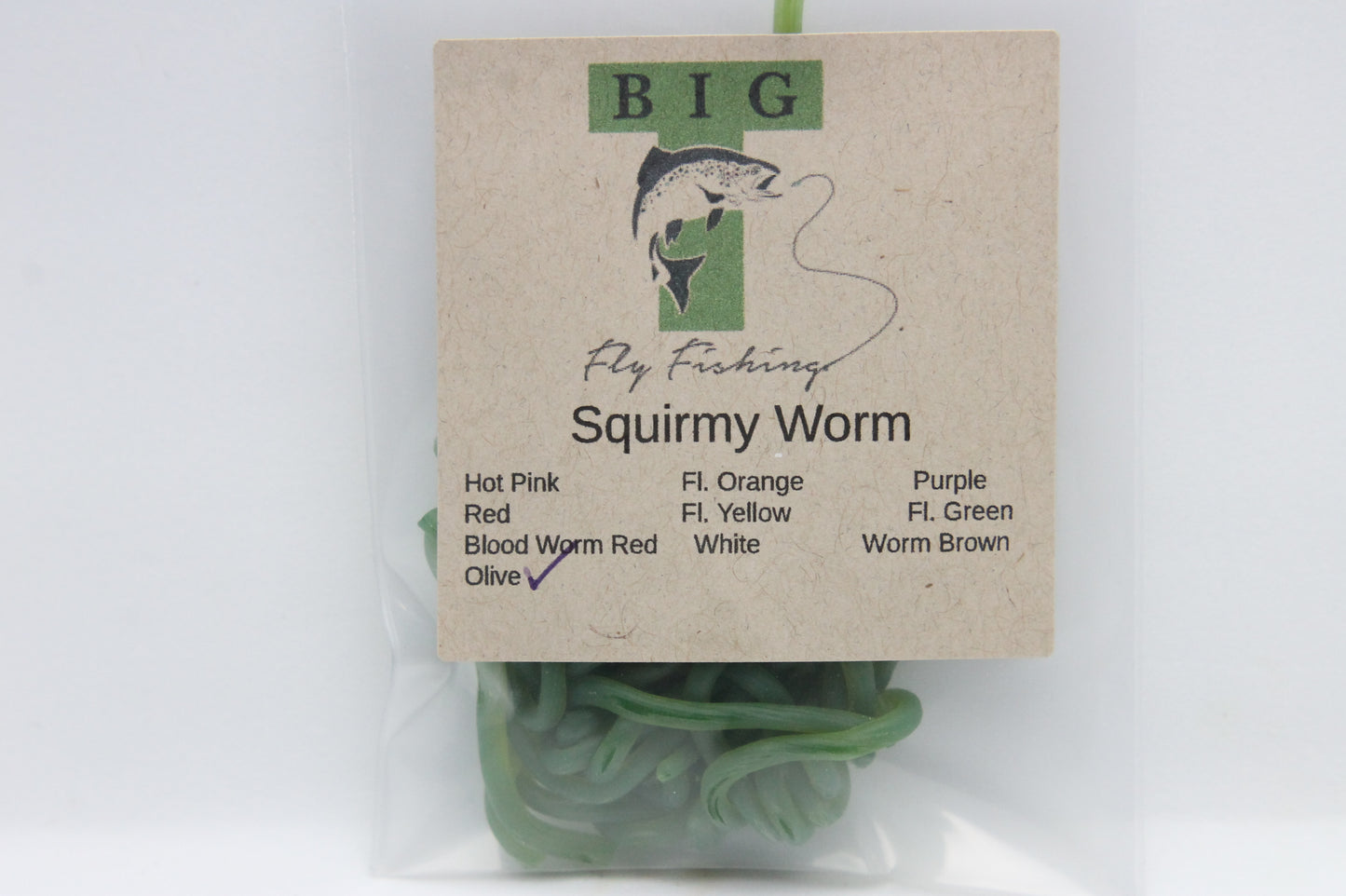 Big T Squirmy Worm Material