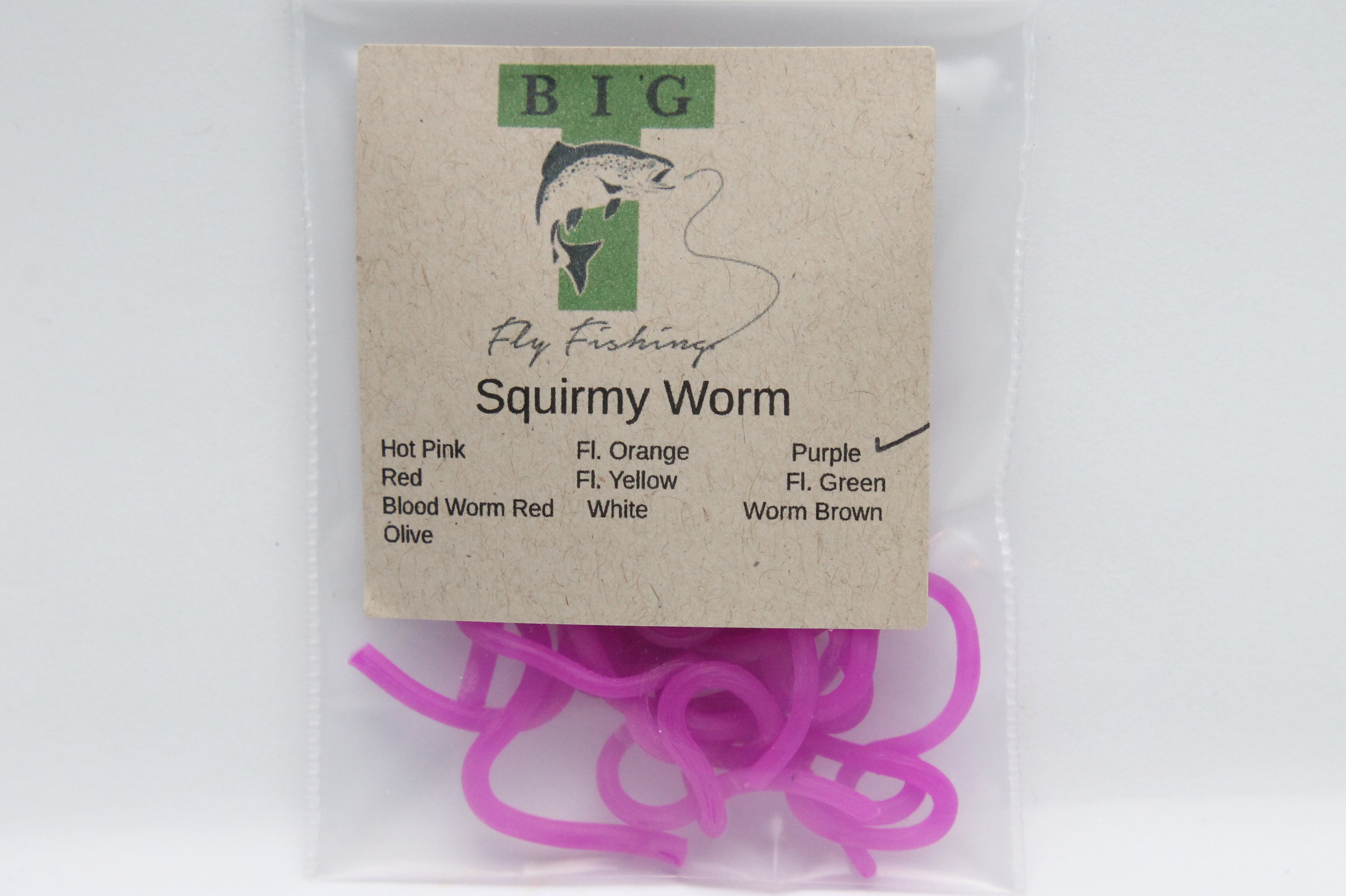 Big T Squirmy Worm Material