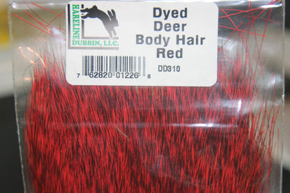 Dyed Deer Body Hair