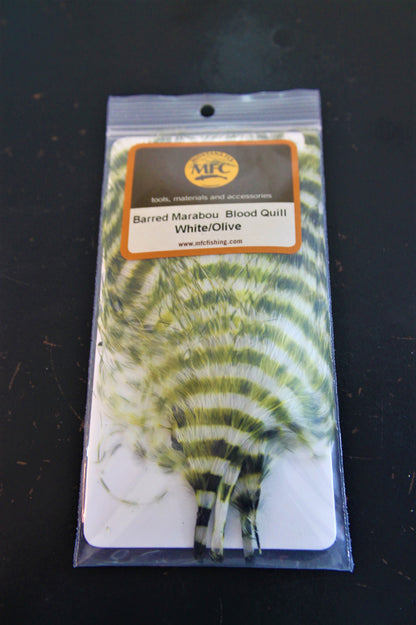 MFC Barred Marabou Blood Quill