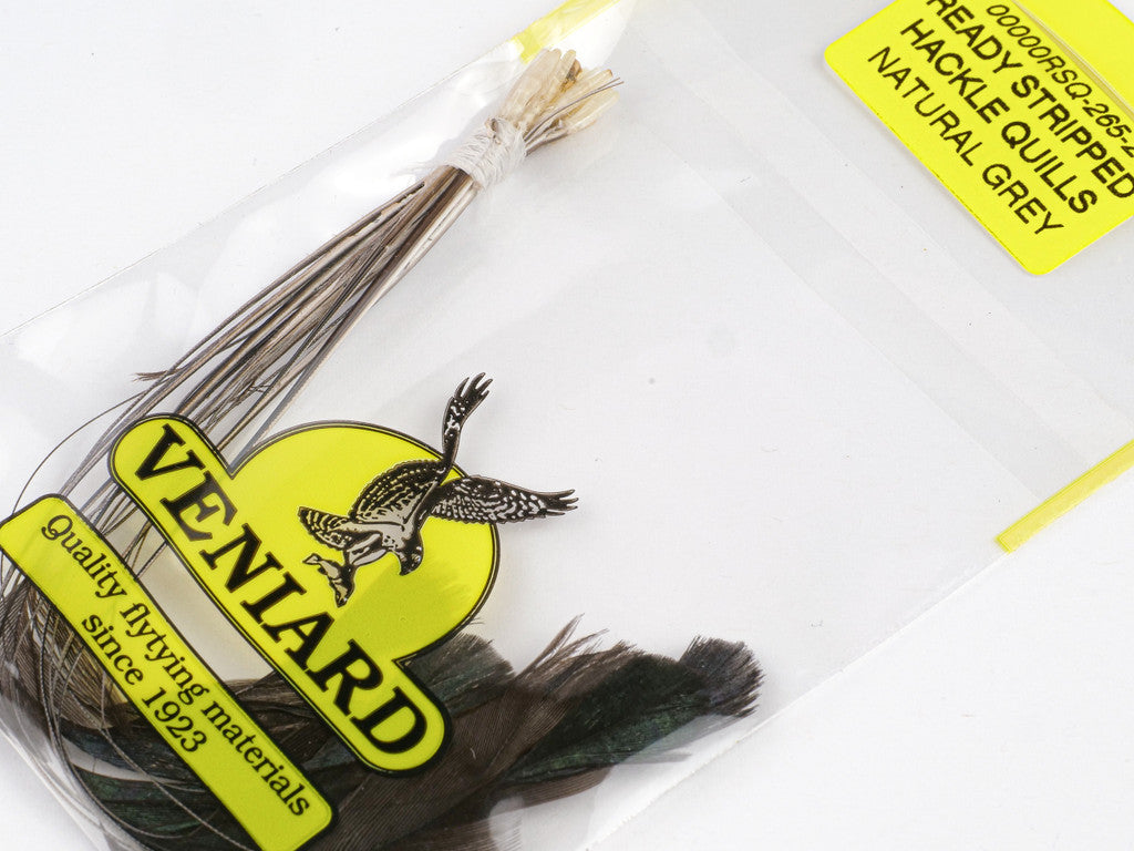Veniard Ready Stripped Hackle Quills