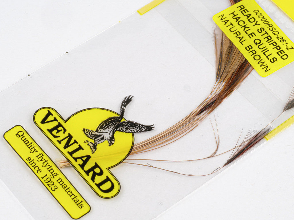 Veniard Ready Stripped Hackle Quills