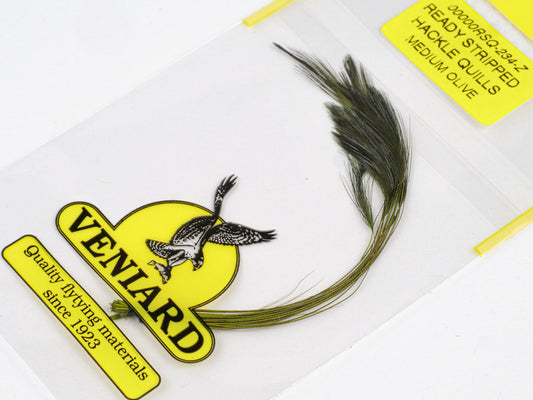 Veniard Ready Stripped Hackle Quills